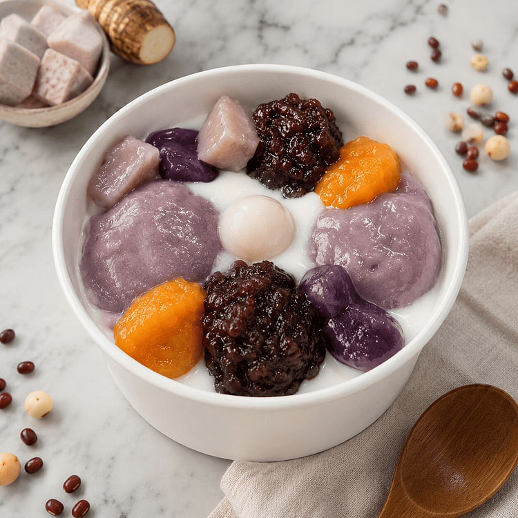 Milk Mochi Purple Rice & Taro Paste Signature 500 g
