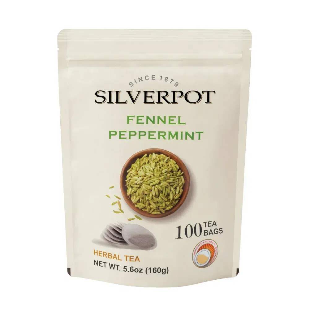 Silverpot, Fennel & Peppermint, 100 Count 100 count