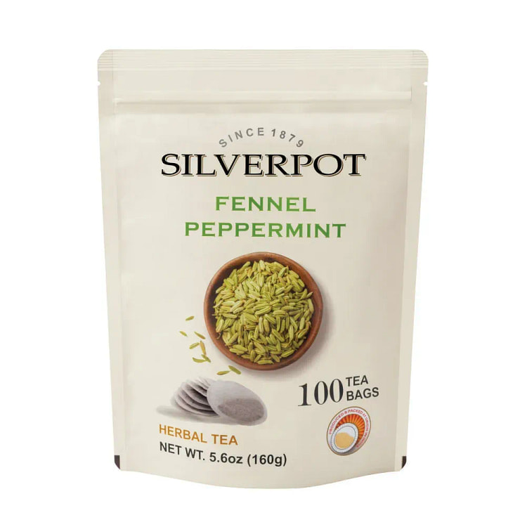 Silverpot, Fennel & Peppermint, 100 Count 100 count