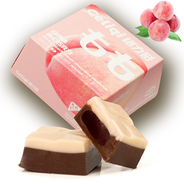 格力奇 白桃味巧克力 80 克