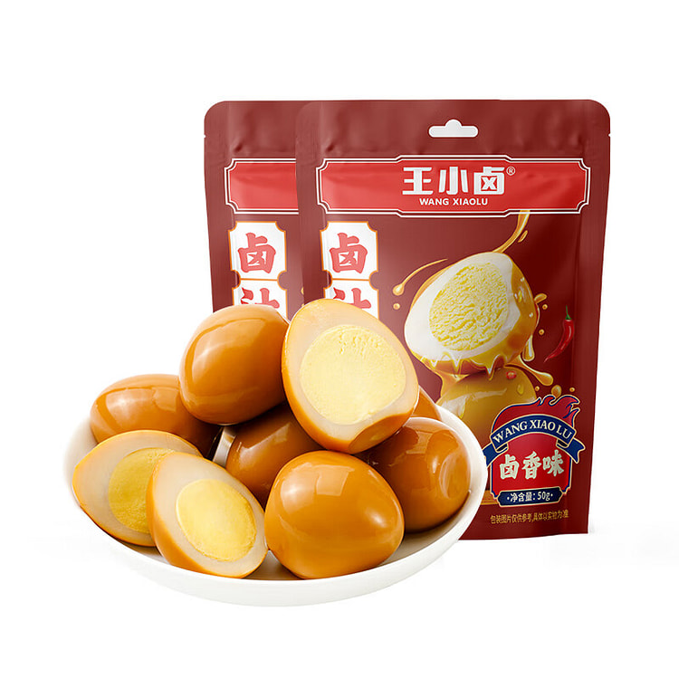 Braised quail eggs, spicy flavor 50g*2 bags