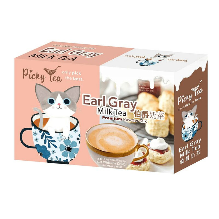 【Picky Tea】伯爵奶茶8入 240 克