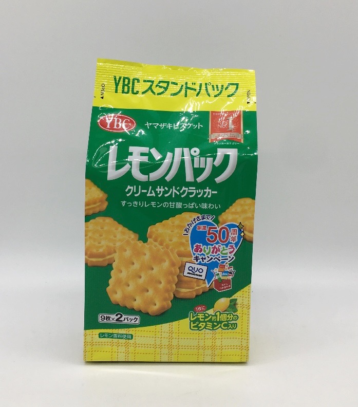 YBC Lemon Pack Cream Sandwich Crackers Weee!