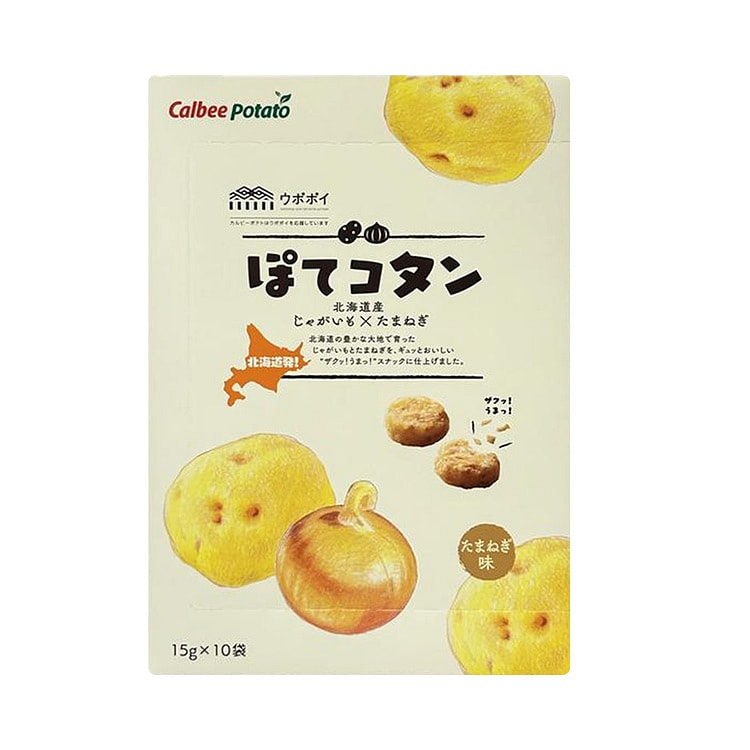 CALBEE Onion Flavor Crispy Soybean Snack