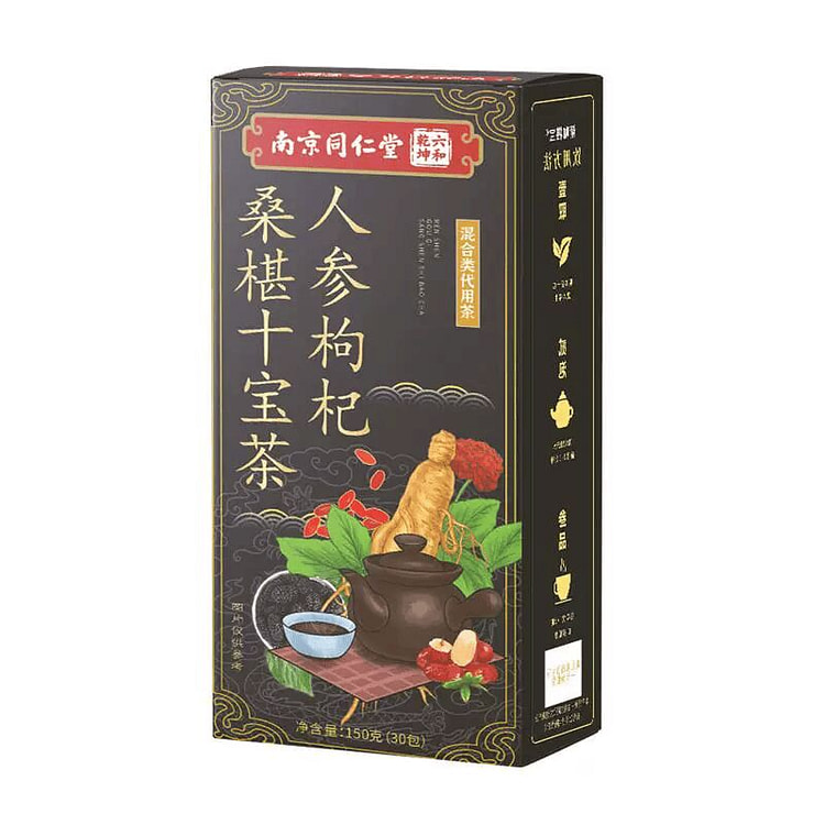 Nanjing Tongrentang Ginseng Goji Berry Tea 150g*1 150 g