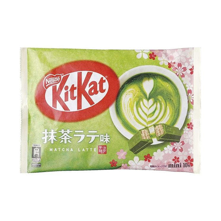 Nestle Kit Kat Matcha Latte Flavor Chocolate Wafer 1 each