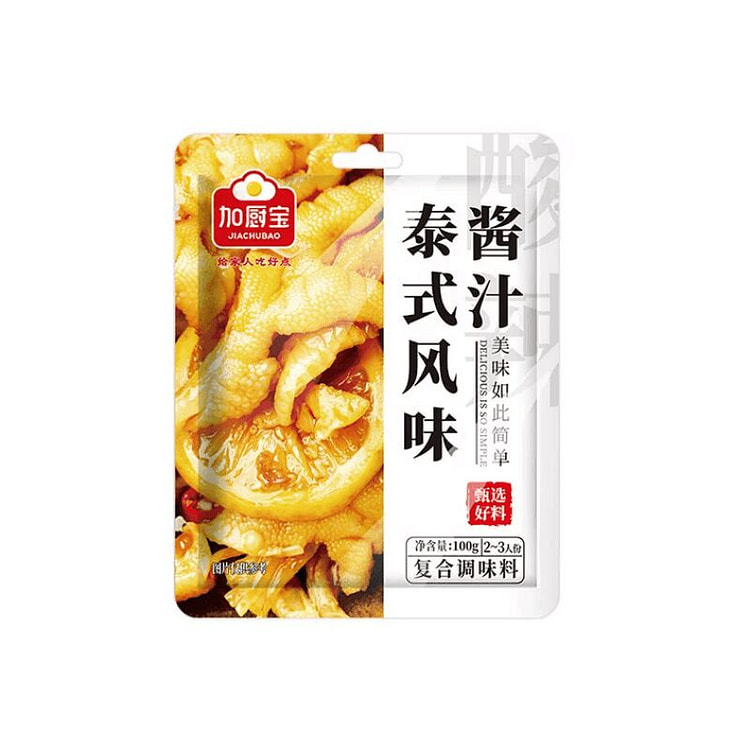 Jia Chubao Thai Style Sauce 100g*1 Pack 100 g