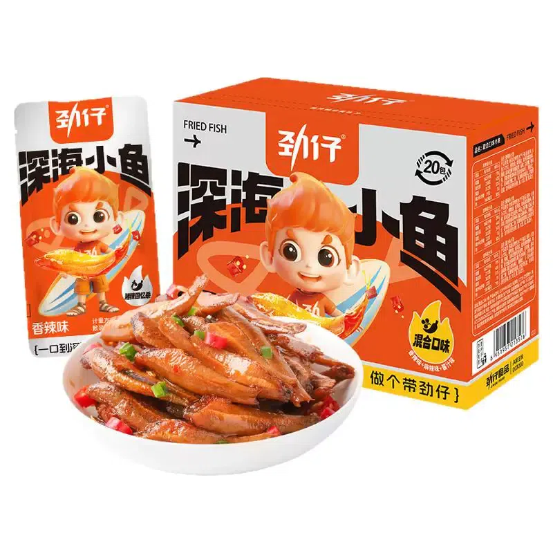Jinzai Spicy Flavor Deep Sea Small Fish 144g 144 g