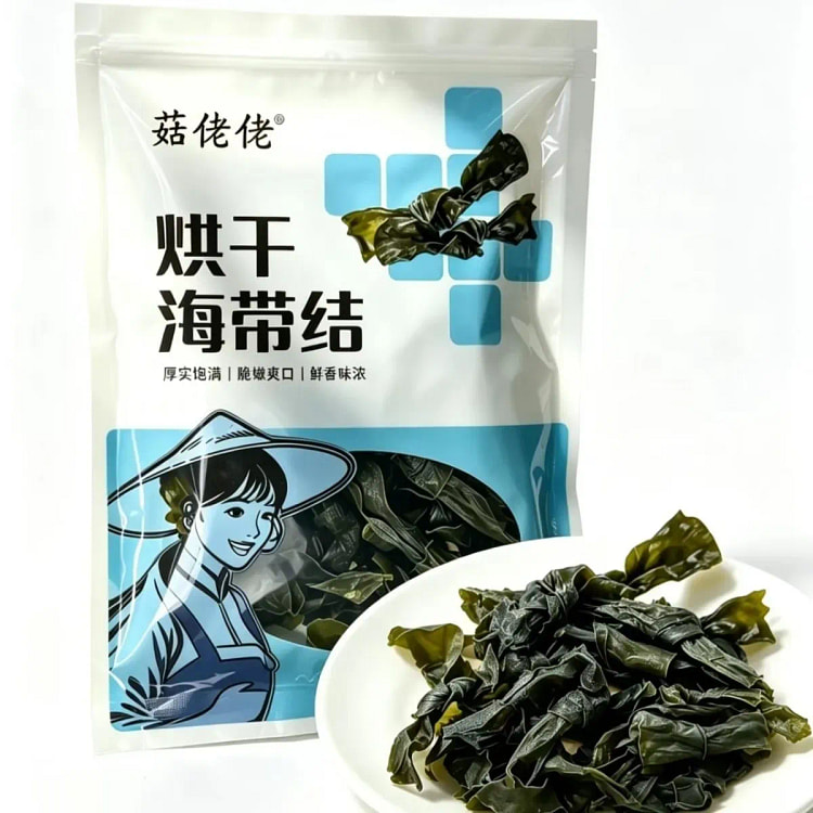 Dried kelp knots, dried seafood, 50g 50 g