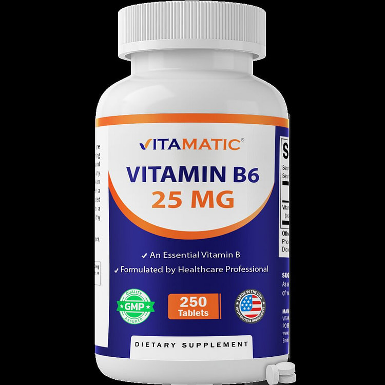 维生素B6 25毫克 - 250片