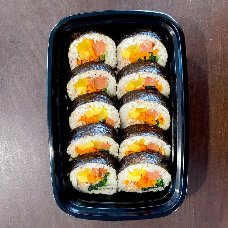 照烧牛肉紫菜包饭 10P