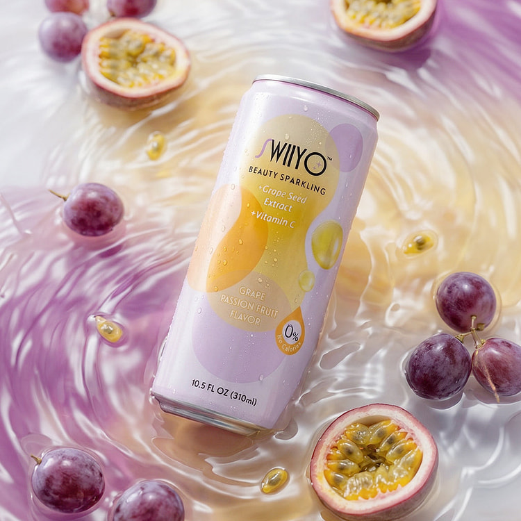 Swiiyo Aura Beauty Sparkling Water- 1 case
