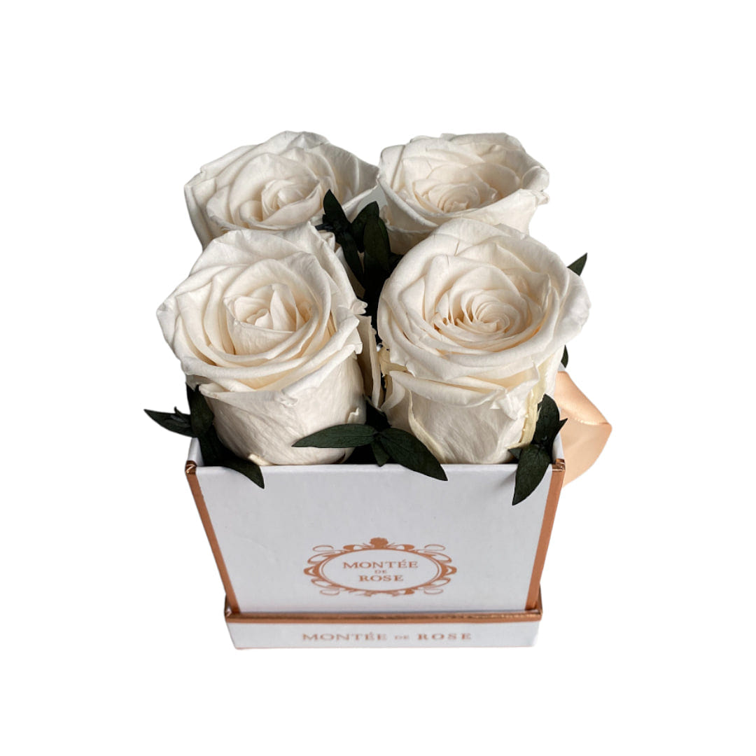 Forest White Small Square Pure White 1 each
