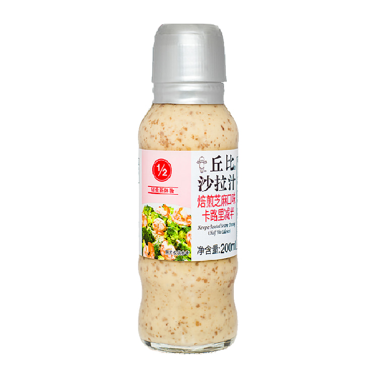 丘比焙煎芝麻沙拉酱蔬菜水果沙拉酱220g*1瓶