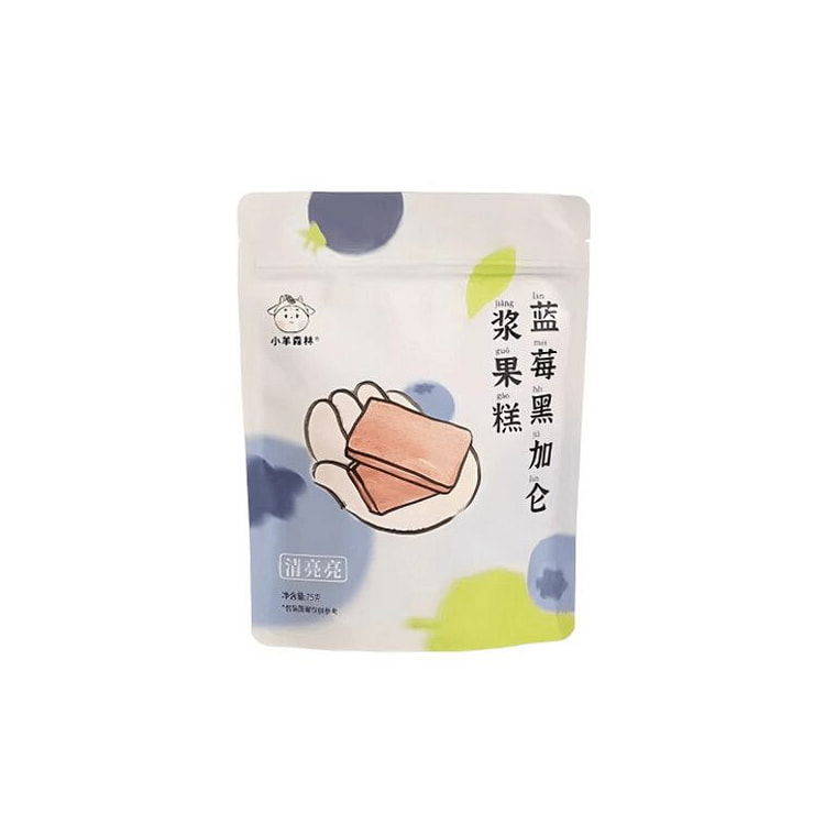小羊森林 蓝莓黑加仑果糕 75 克