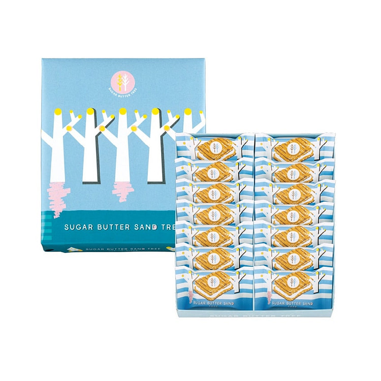 Sugar Butter Tree Sandwich Cookie 14pcs 1 each