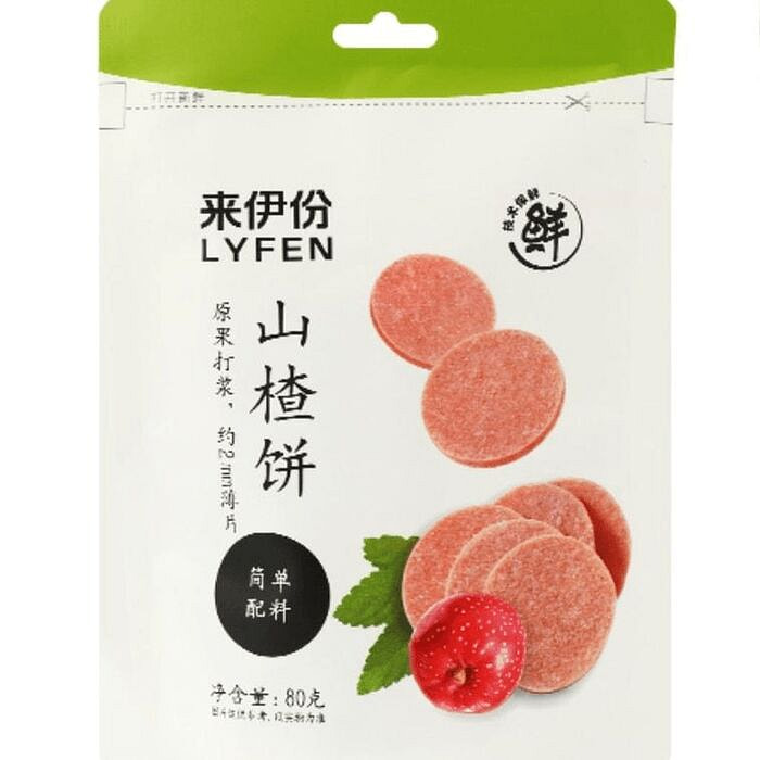 Laiyifen Hawthorn Slices, 80g 80 g