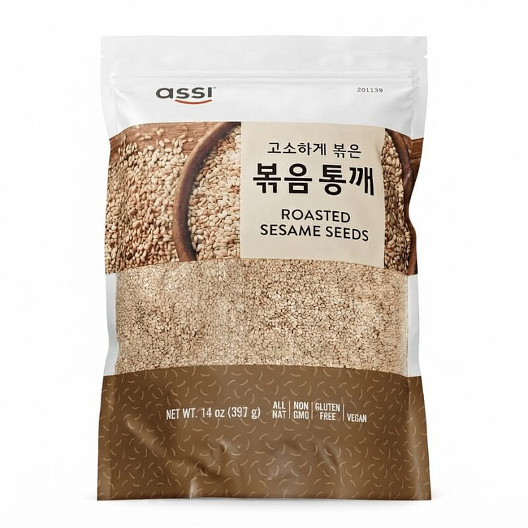[ASSI] Mè rang (vừng rang) – 14 oz 1 each
