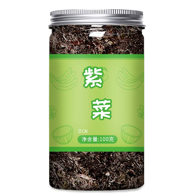 家院漫听 调味料 大罐 紫菜 100g 1桶装