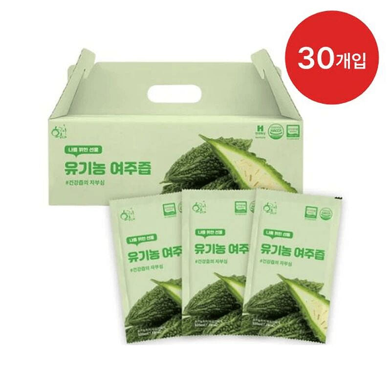 황금이네 유기농 여주즙 (30개입) 100 밀리리터