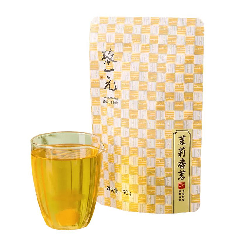 Zhang Yiyuan Rich Aroma Jasmine Green Tea 50g*1Bag 26.8 g