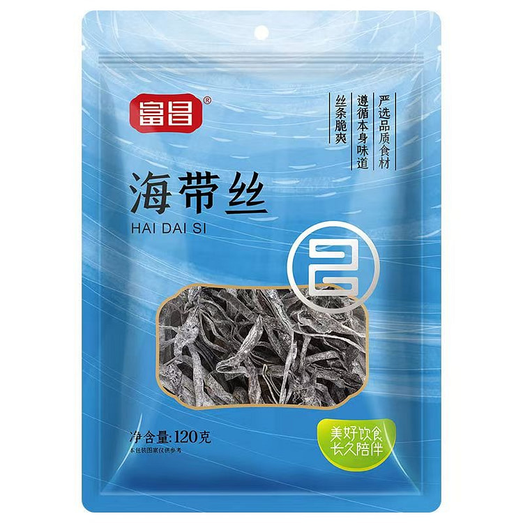 富昌海带丝干货120g*3袋