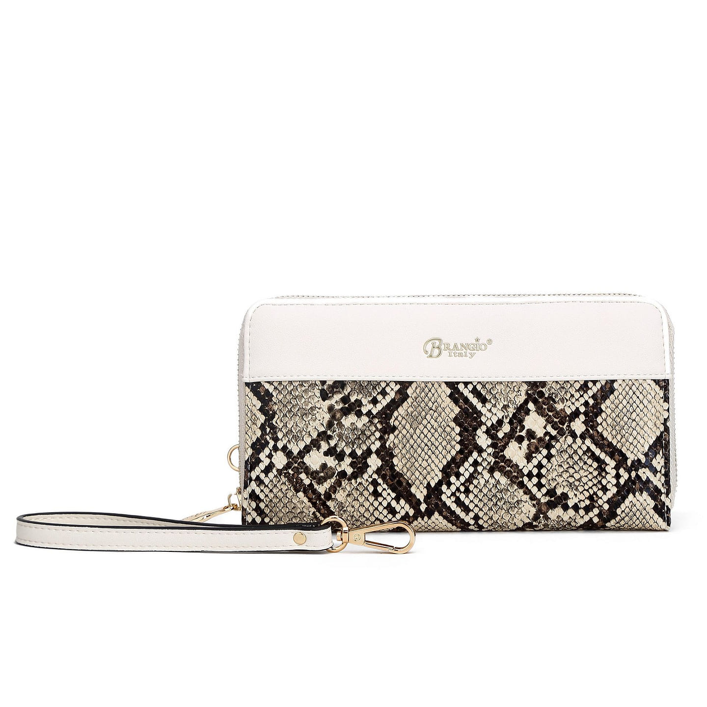 Serpa Vegan Leather Handmade Wristlet Wallet [RAW8268-IV] 1 each