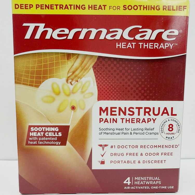 ThermaCare 经期舒缓发热贴 4 片装 1 盒