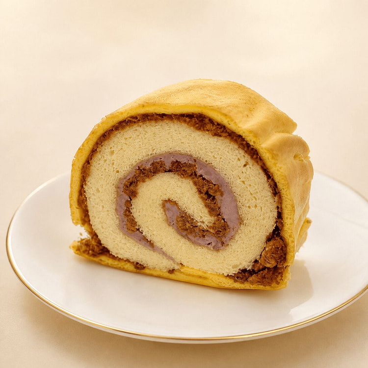Purple Taro Pork Floss Roll 120 g
