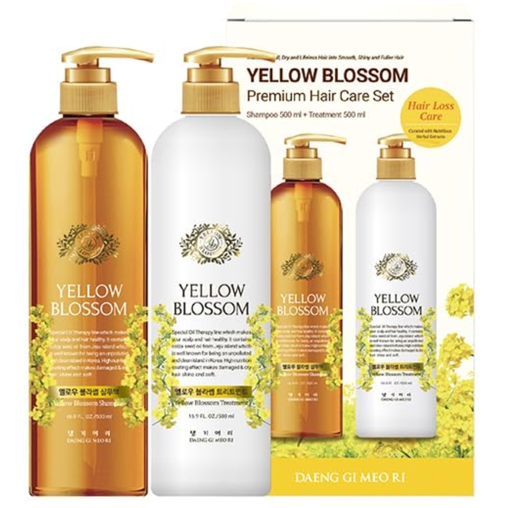 Yellow Blossom Set-Shampoo & Treatment 1000ml 1140 ml