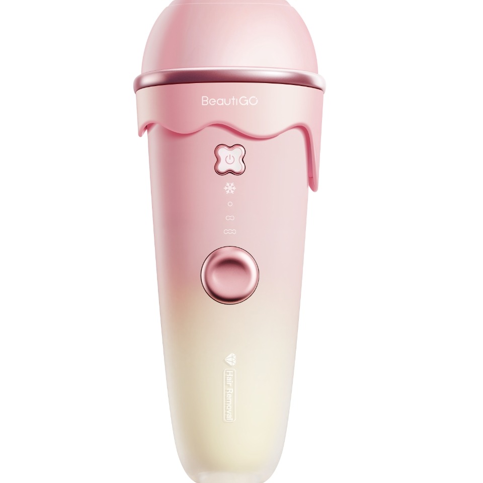 Beautigo IPL laser hair removal device Pink color - Weee!