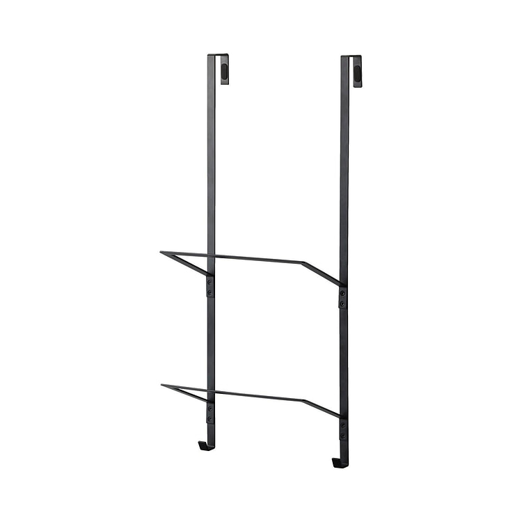 Over-the-Door Fitness Equipment Hanger - Steel BK