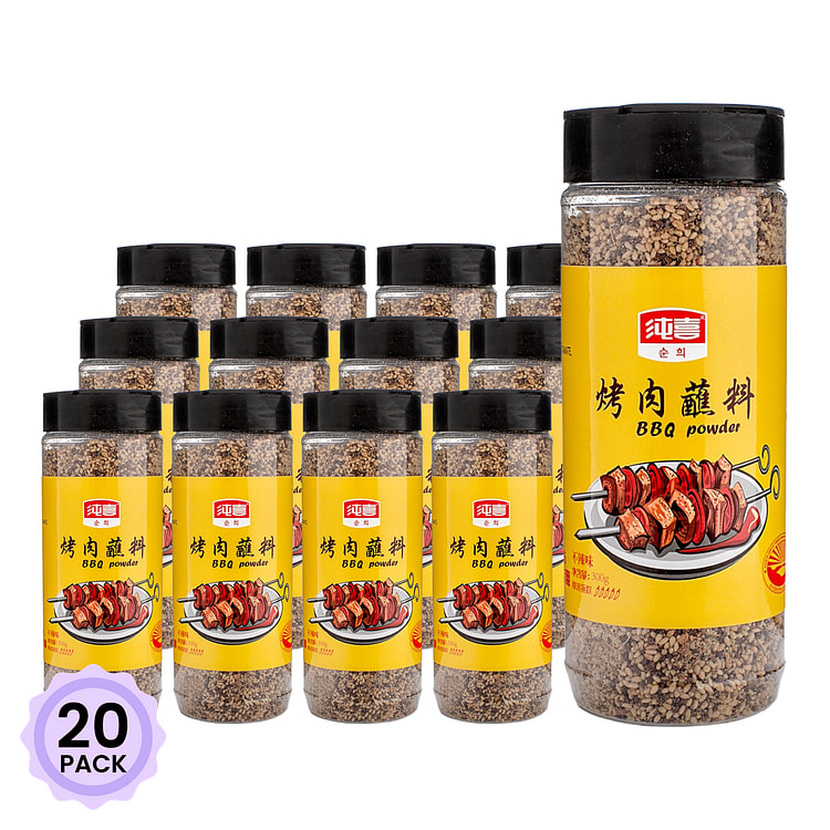 纯喜牌 羊肉串烧烤料 原味 300 克*20 包