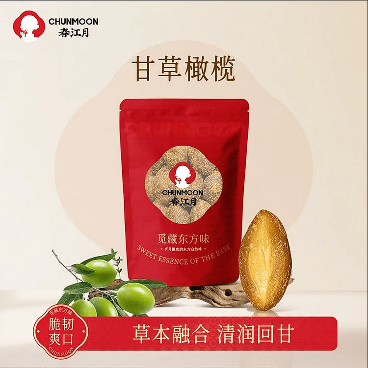 春江月九制甘草橄榄咸味橄榄蜜饯250克*1袋 250 克