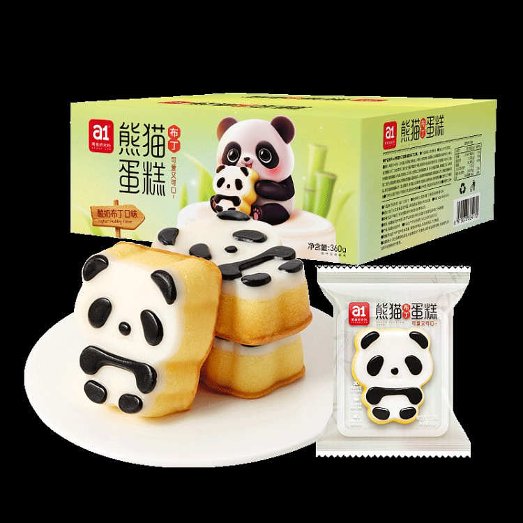 Panda Pudding Cake 360g*1