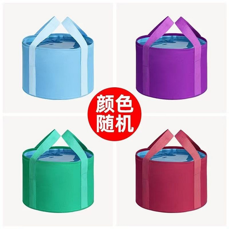 便捷式可折叠水盆 洗脸洗衣洗脚都可用 中号