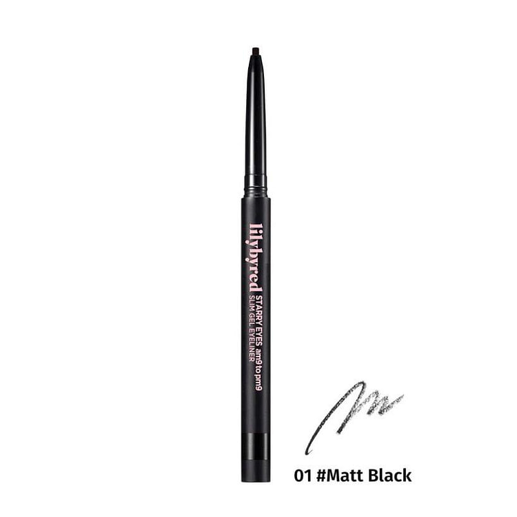 Starry Eyes Slim Gel Eyeliner #01 Matt Black 1 each