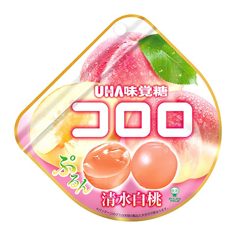 UHA 味覚糖 コロロ 清水白桃 40g 1 個