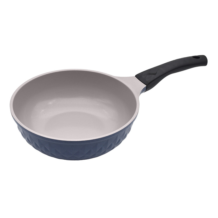 Ace Cook 22厘米 海军蓝陶瓷炒锅 1.6 磅