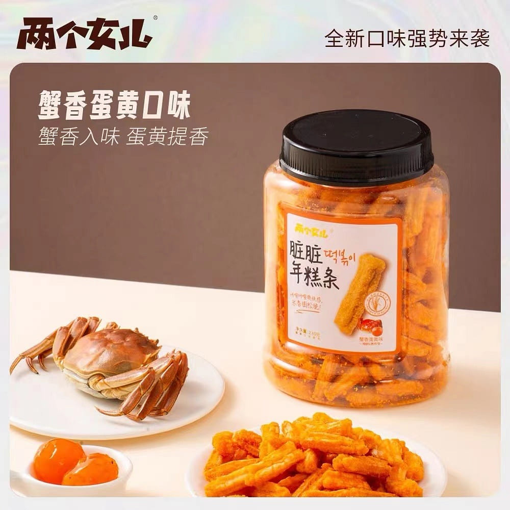Rice cake strips crab-flavored egg yolk flavor 230g*1bottle 230 그램