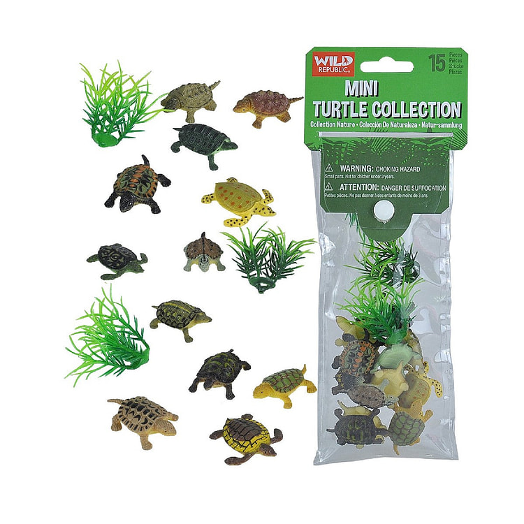 Mini Polybag of Turtle Figurines Default