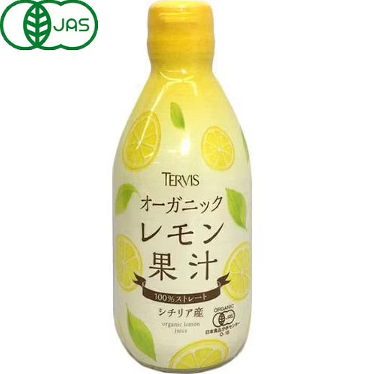 Tervis Organic Lemon Juice, Straight 300ml 1 each