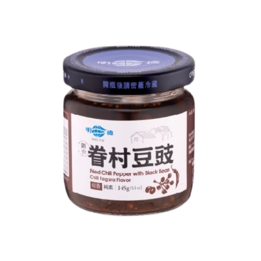 Fried Chili Pepper with Black Bean (Chili Fagara Flavor) 145 g