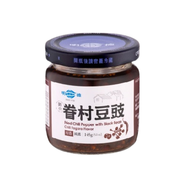 台湾【私房酱料】明德眷村  豆豉(椒香)