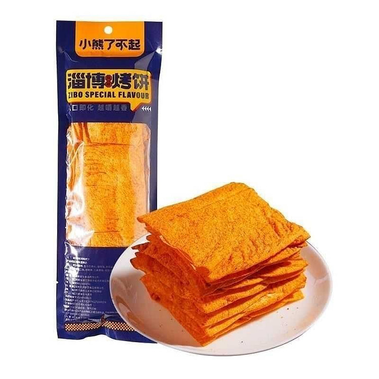 小熊了不起 淄博烤饼辣片 26g 26 克*5 包