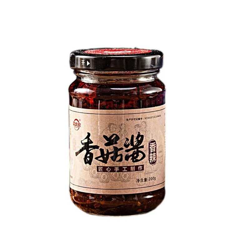 菜欢欢香辣香菇酱200g