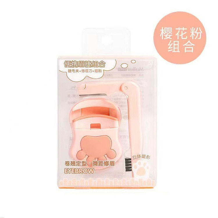 瑪莉安 睫毛夾 + 眉毛修剪器 + 眉刷，貓爪粉 1 份