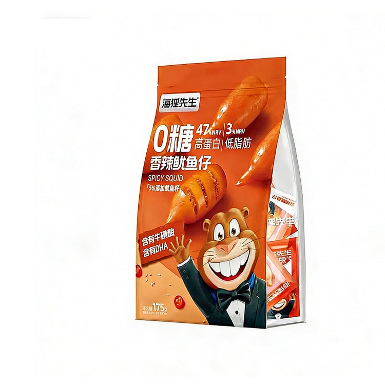 Mr. Beaver is a spicy squid cub 175g*1 175 g