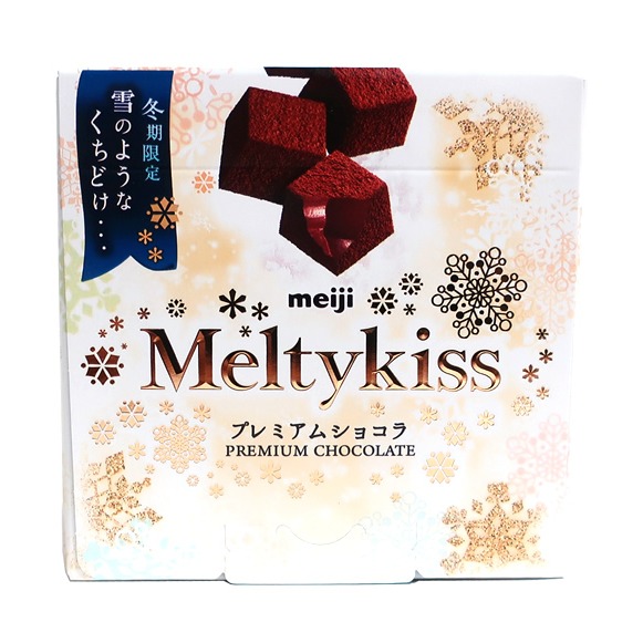 明治Meiji 新版冬季限定雪吻巧克力原味56g - Weee!