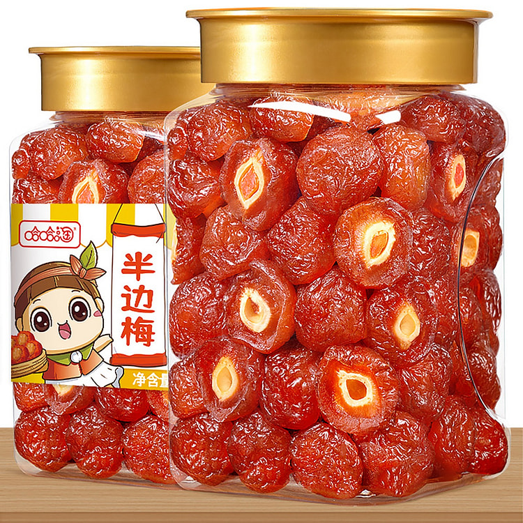 Half dried plums with good fruits 500 g